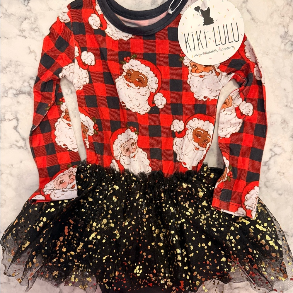 Kiki + Lulu NWT Santa Tutu Dress- 12-18 months